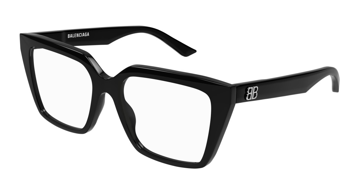 Lunettes de Vue Balenciaga BB0130O 001 Noir