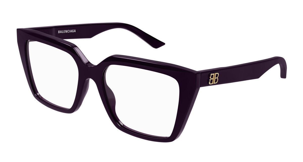 Lunettes de Vue Balenciaga BB0130O 009 Violet