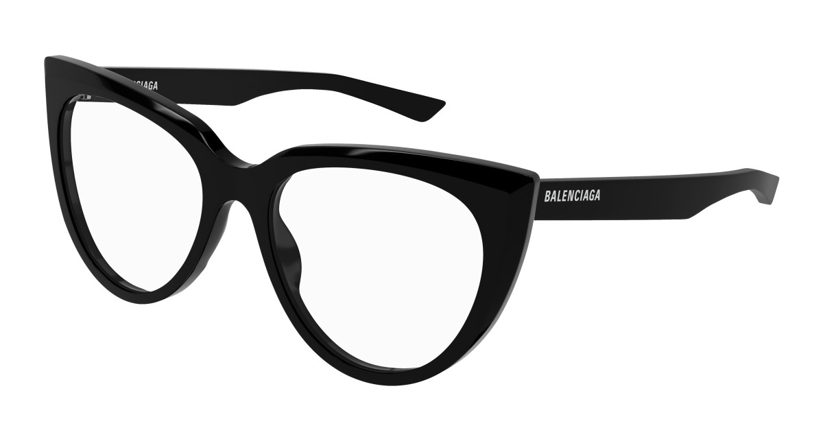 Lunettes de Vue Balenciaga BB0218O 001 Noir