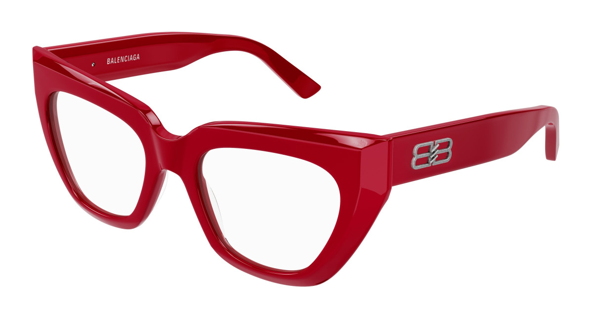 Lunettes de Vue Balenciaga BB0238O 003 Rouge