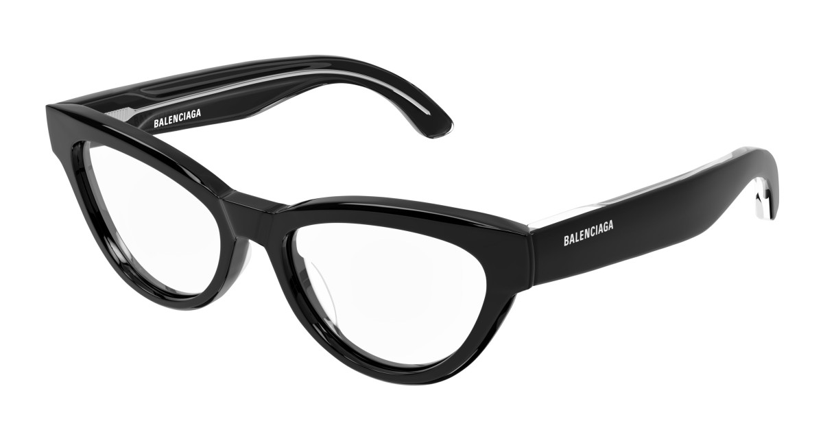 Lunettes de Vue Balenciaga BB0241O 001 Noir