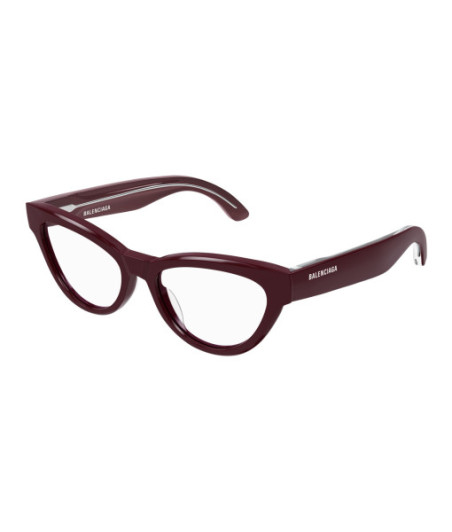 Lunettes de Vue Balenciaga BB0241O 005 Bourgogne