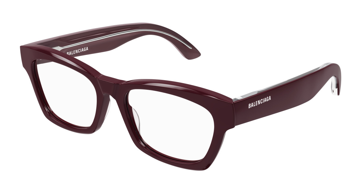 Lunettes de Vue Balenciaga BB0242O 005 Bourgogne