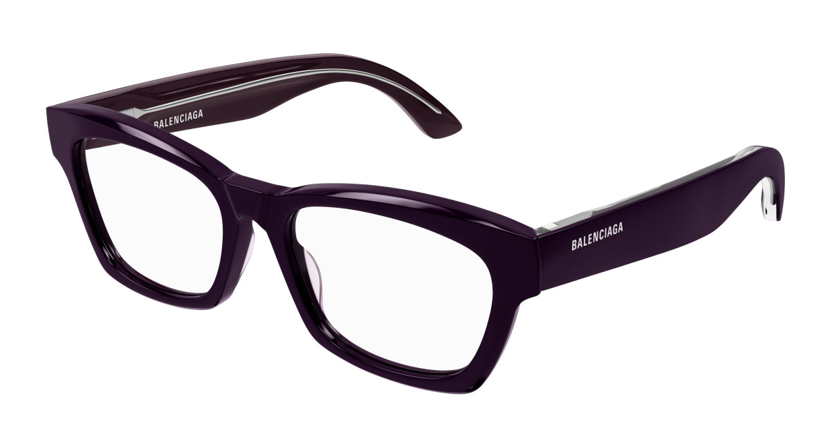 Lunettes de Vue Balenciaga BB0242O 007 Violet