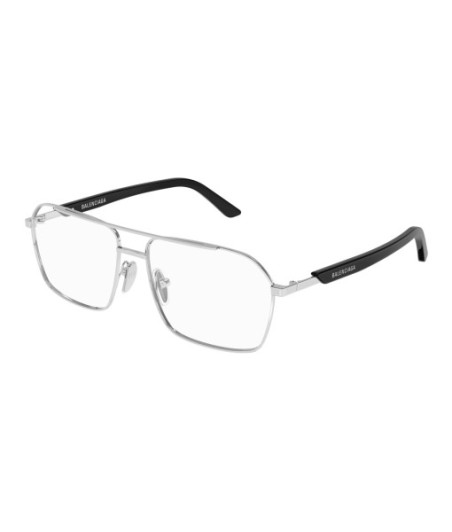 Lunettes de Vue Balenciaga BB0248O 001 Argent