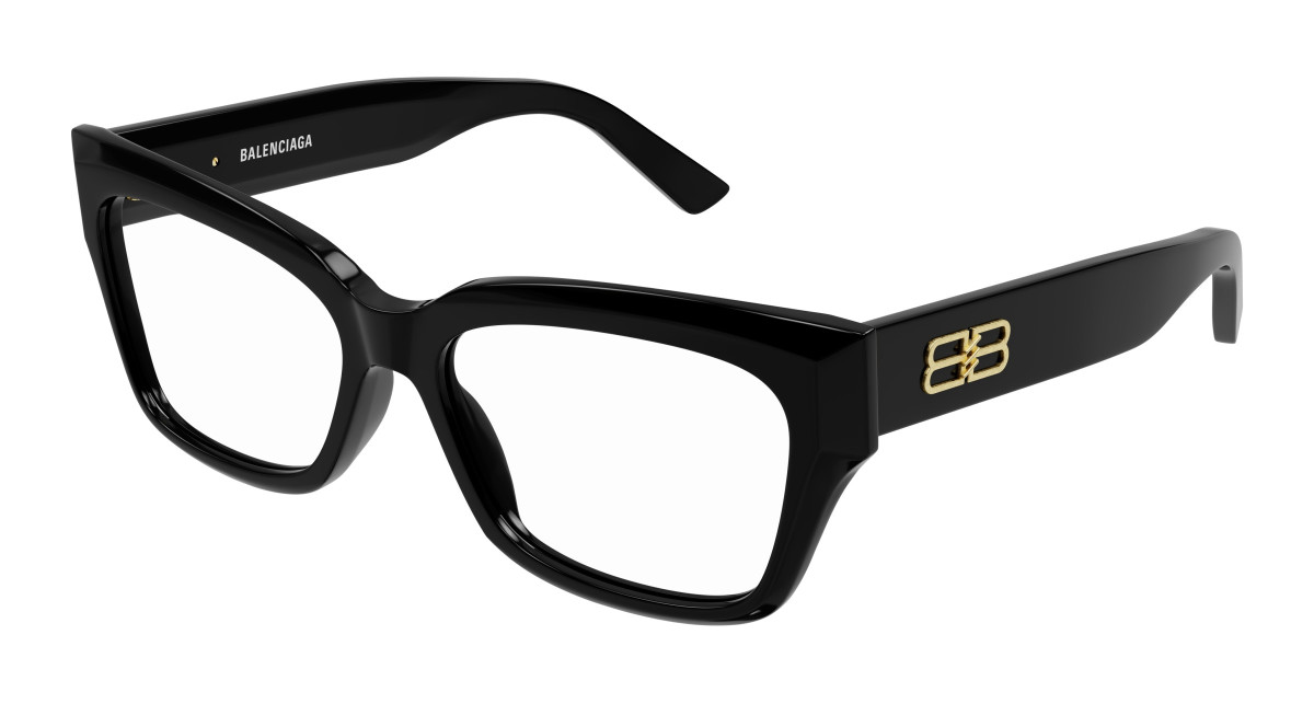 Lunettes de Vue Balenciaga BB0274O 001 Noir