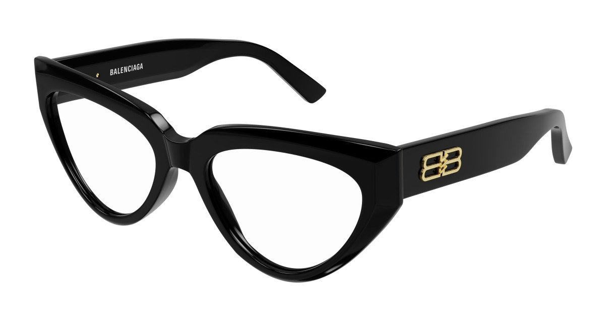 Lunettes de Vue Balenciaga BB0276O 001 Noir