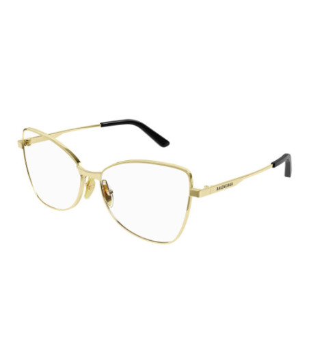 Lunettes de Vue Balenciaga BB0282O 002 Or