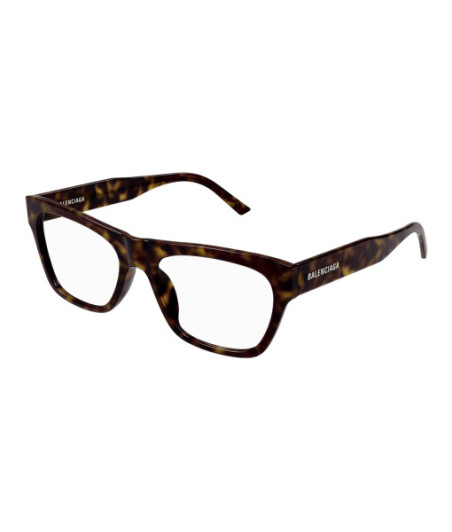 Lunettes de Vue Balenciaga BB0308O 002 Havane