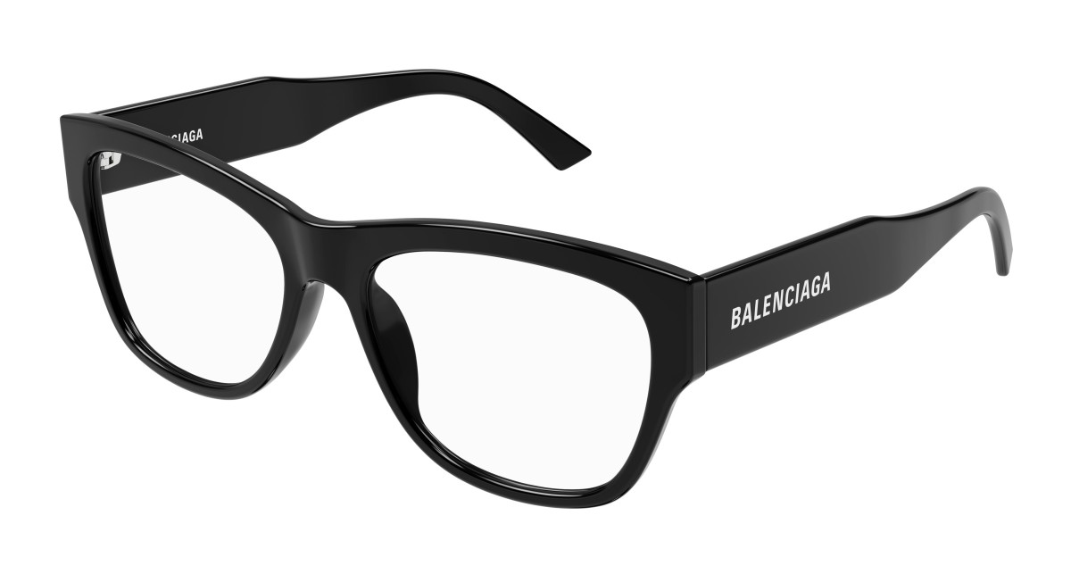 Lunettes de Vue Balenciaga BB0309O 001 Noir