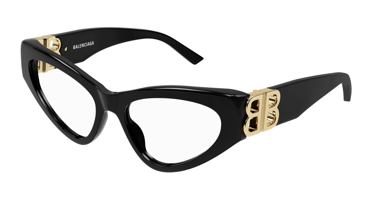 Lunettes de Vue Balenciaga BB0313O 001 Noir