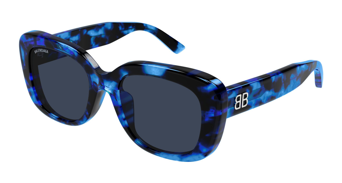 Lunettes de Soleil Balenciaga BB0295SK 004 Bleu