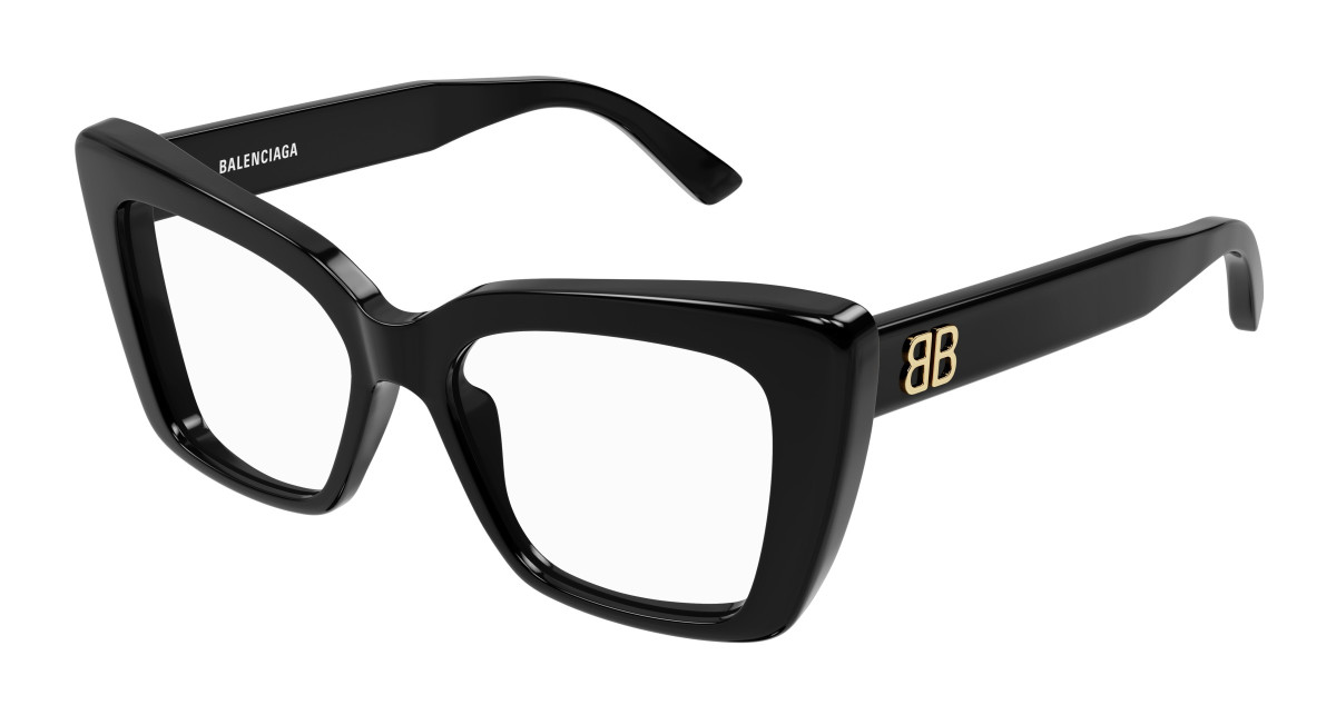 Lunettes de Vue Balenciaga BB0297O 001 Noir