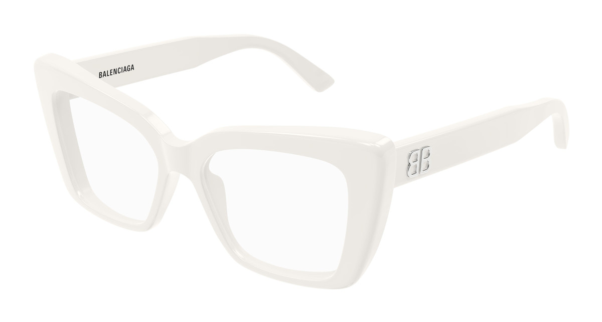 Lunettes de Vue Balenciaga BB0297O 003 Blanc