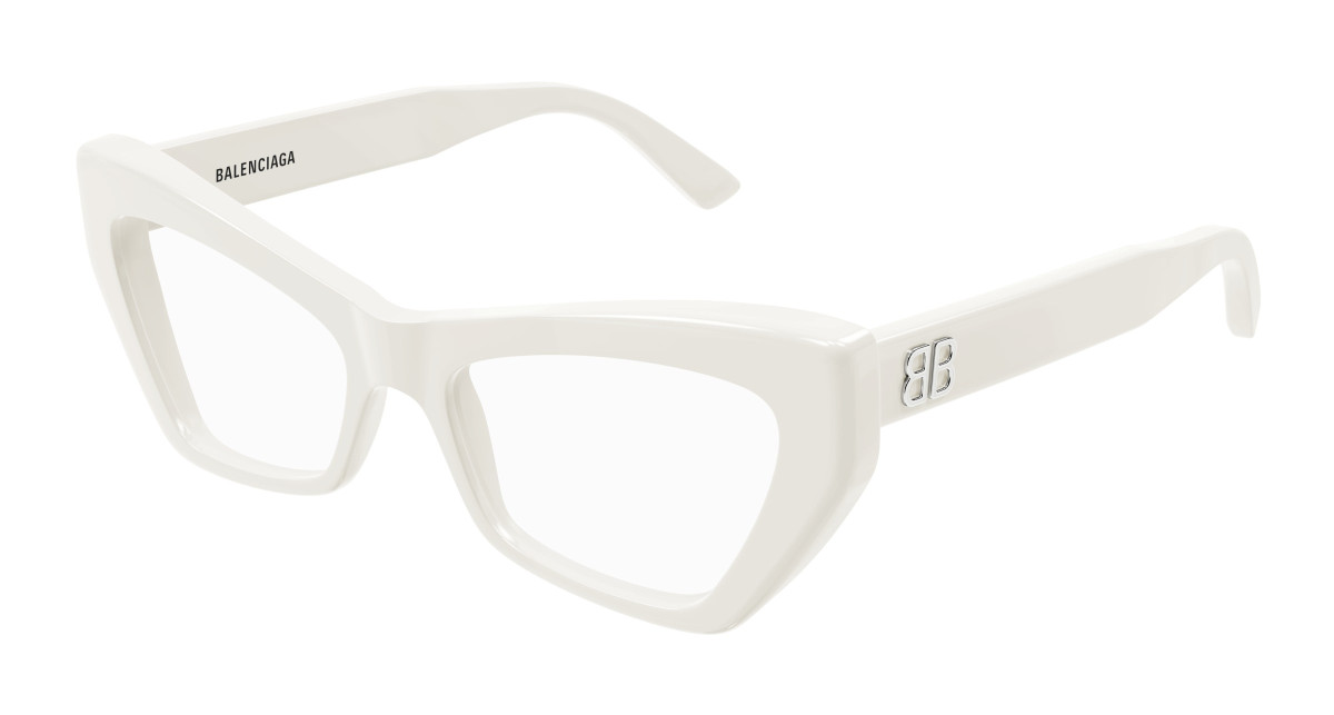 Lunettes de Vue Balenciaga BB0296O 003 Blanc