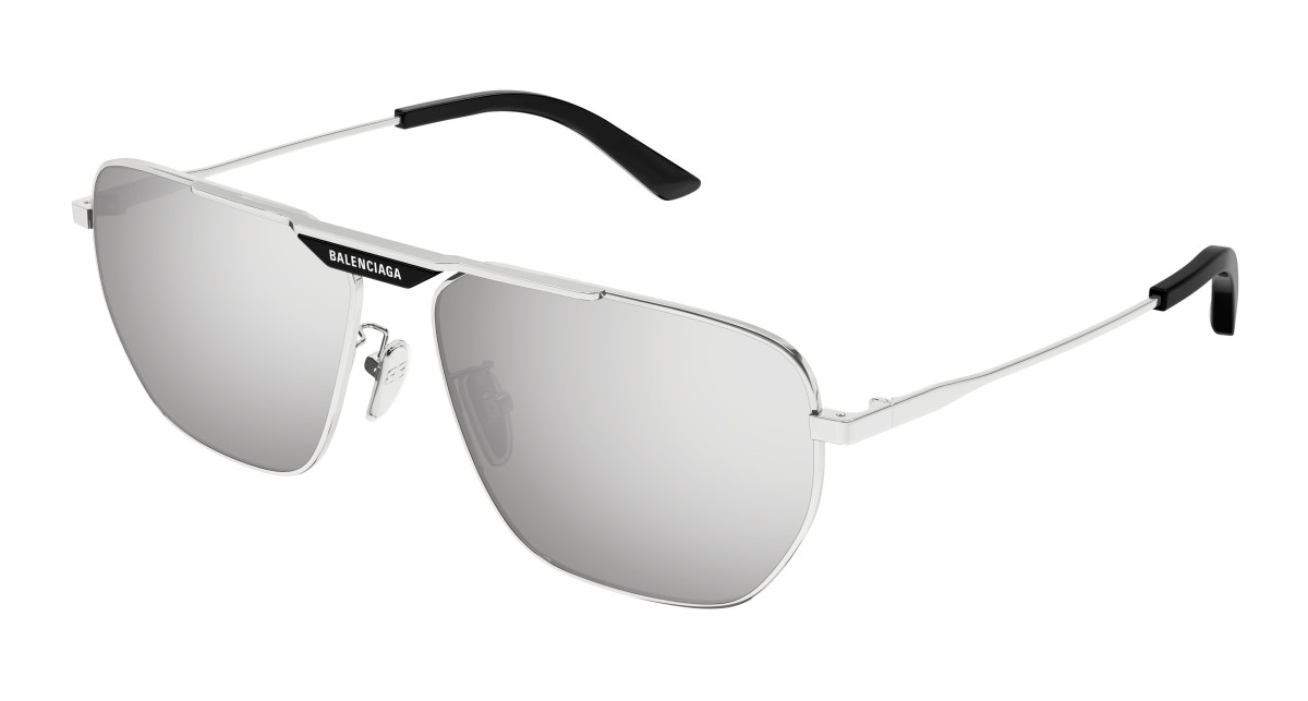 Lunettes de Soleil Balenciaga BB0298SA 002 Argent