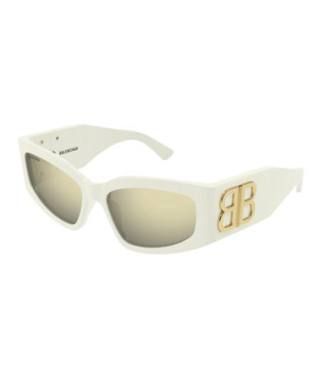 Lunettes de Soleil Balenciaga BB0321S 010 Ivoire