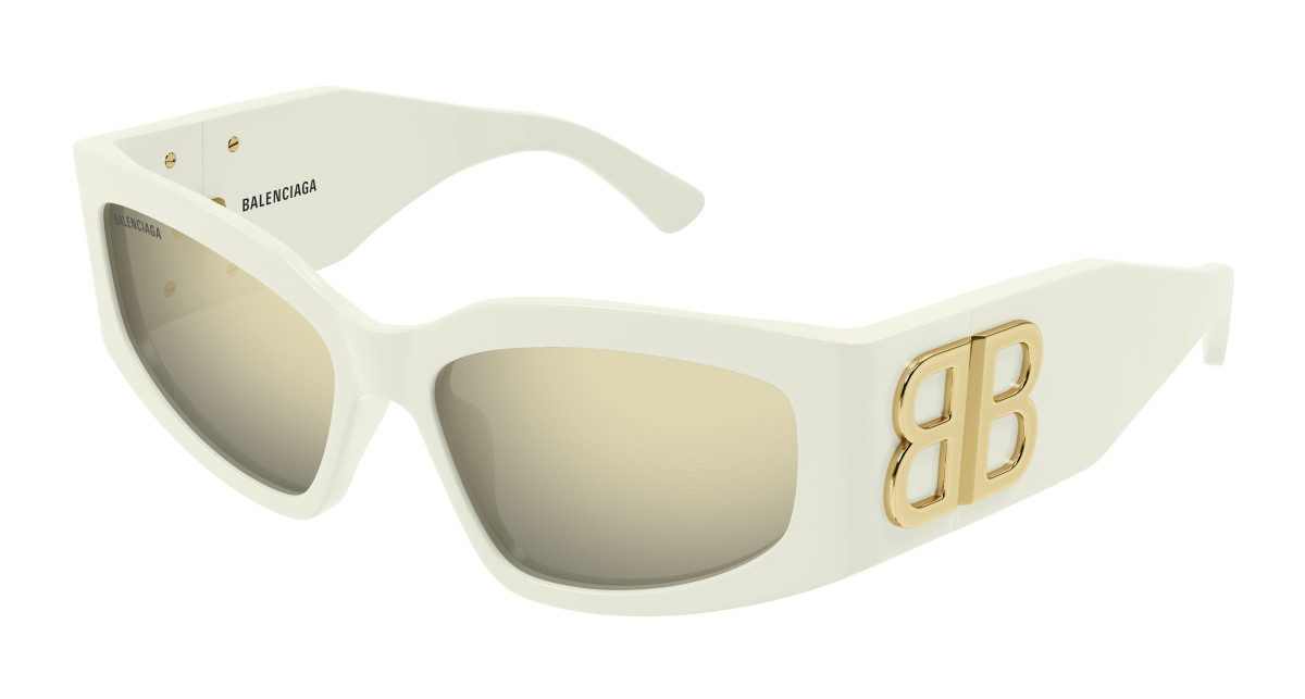 Lunettes de Soleil Balenciaga BB0321S 010 Ivoire