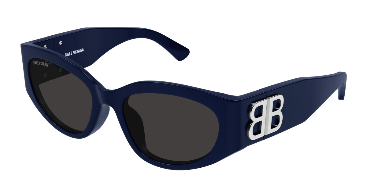 Lunettes de Soleil Balenciaga BB0324SK 008 Bleu