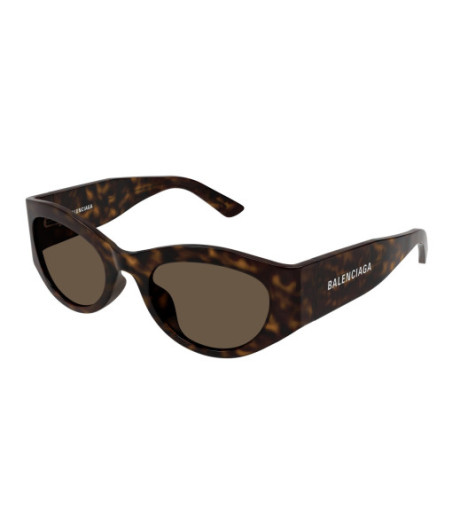 Lunettes de Soleil Balenciaga BB0330SK 002 Havane