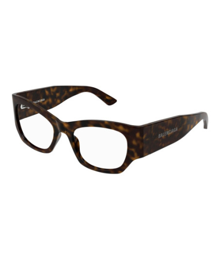 Lunettes de Vue Balenciaga BB0333O 002 Havane