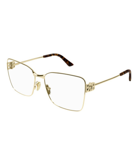 Lunettes de Vue Balenciaga BB0339O 003 Or