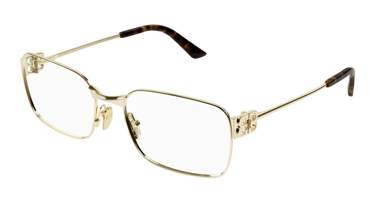 Lunettes de Vue Balenciaga BB0340O 003 Or