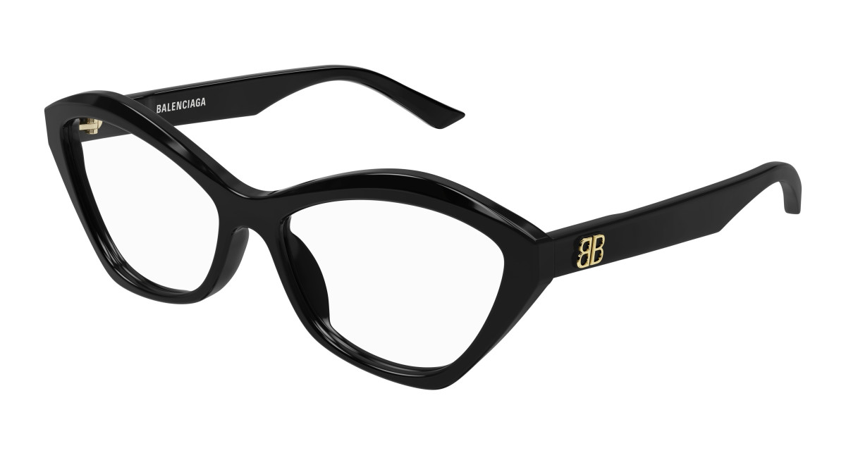 Lunettes de Vue Balenciaga BB0341O 001 Noir