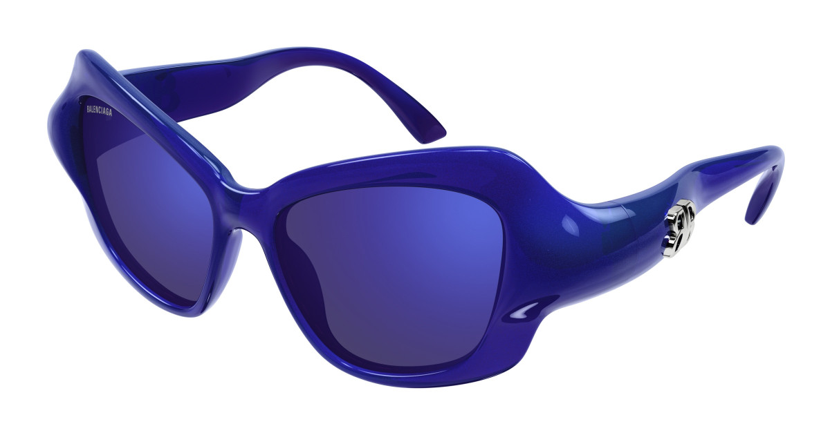 Lunettes de Soleil Balenciaga BB0353S 004 Bleu