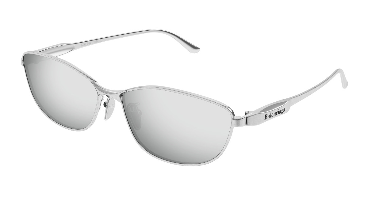 Lunettes de Soleil Balenciaga BB0357SA 002 Argent