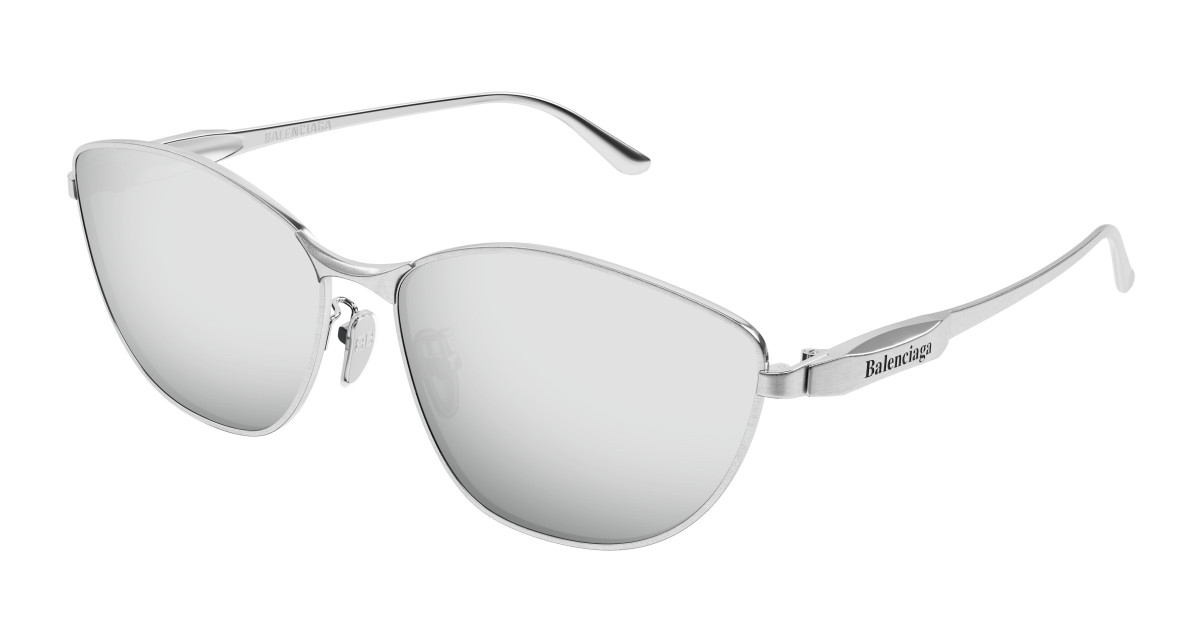 Lunettes de Soleil Balenciaga BB0358SK 002 Argent