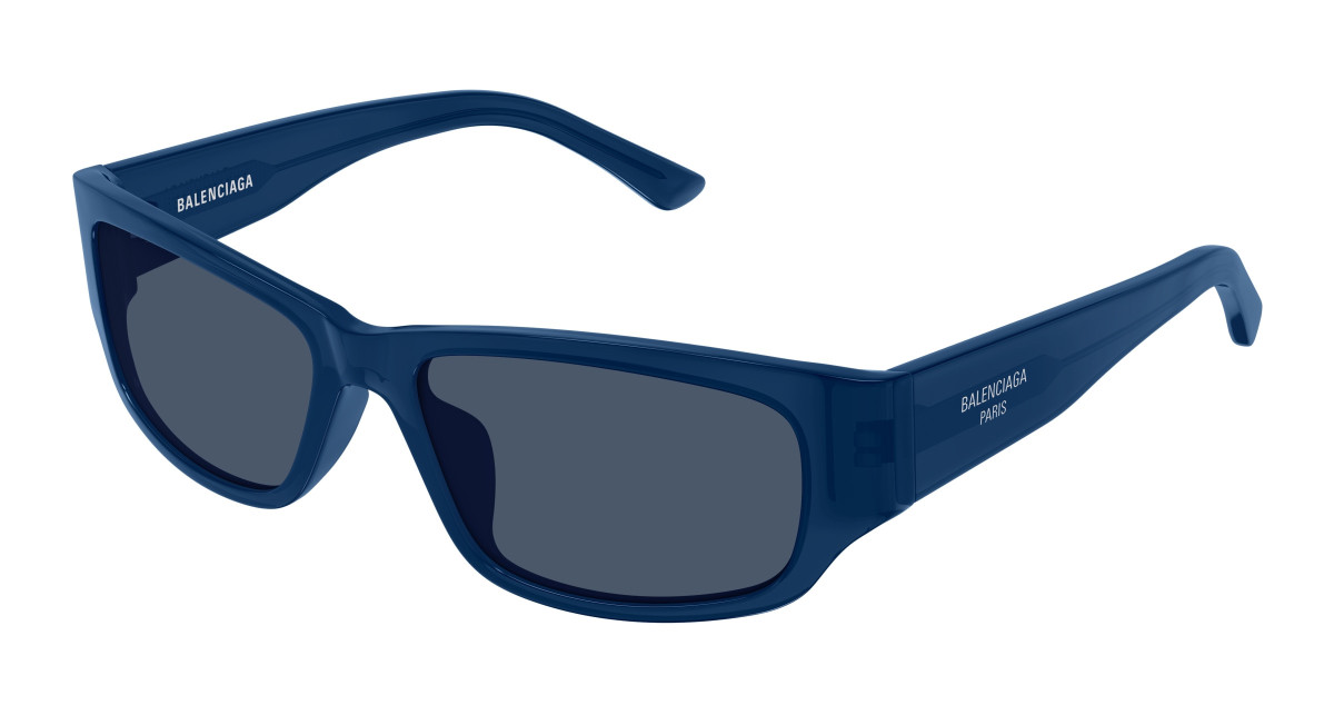 Lunettes de Soleil Balenciaga BB0368SK 003 Bleu