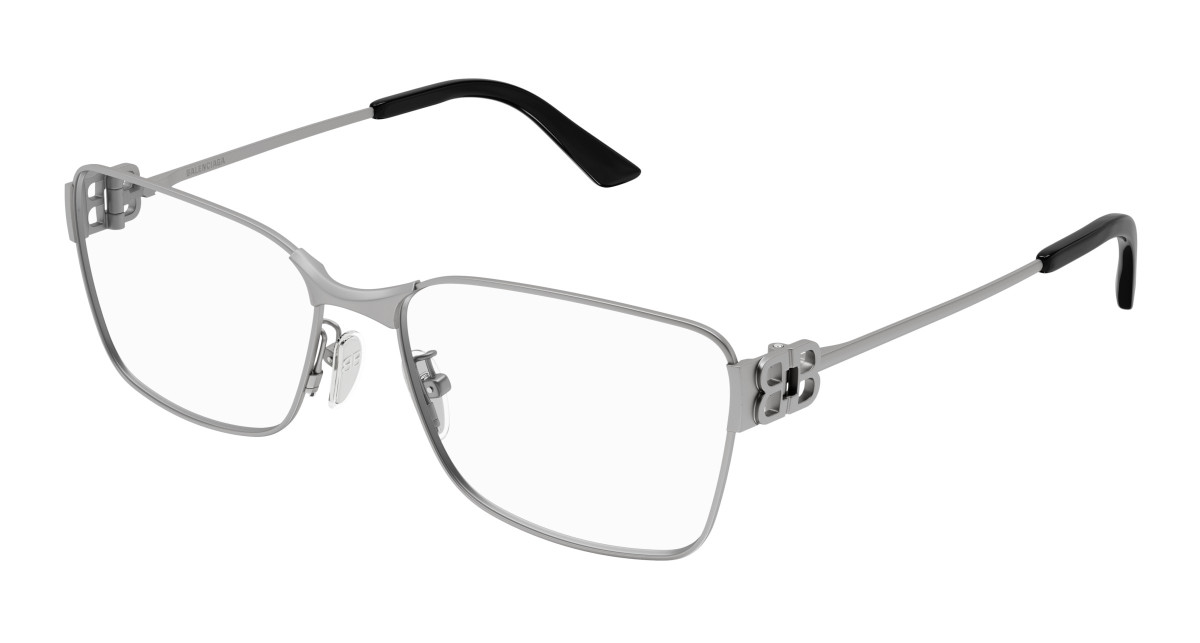 Lunettes de Vue Balenciaga BB0375OA 002 Ruthenium