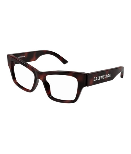 Lunettes de Vue Balenciaga BB0378O 002 Havane